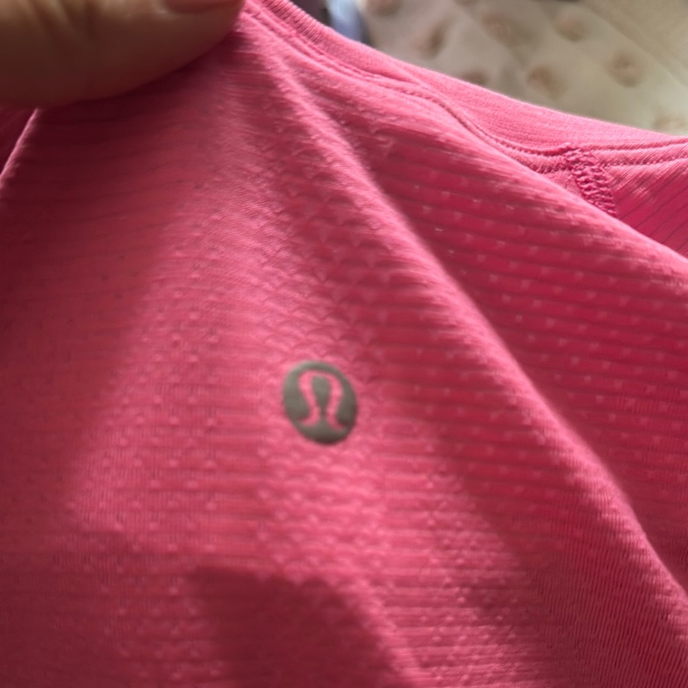 lululemon athletica Pink Long Sleeve Tee - Picture 3 of 4